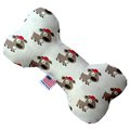 Mirage Pet Products Fresh Pup Canvas Bone Dog Toy 10 in. 1173-CTYBN10